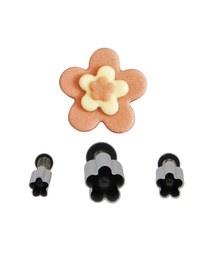 COR51 - CORTANTES C/EXPULSOR INOX FLOR 5 PETALAS (3)