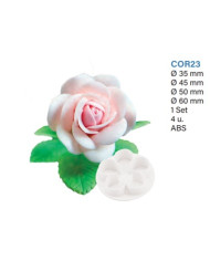 COR23 - CORTANTES PETALAS ROSA 4 UN