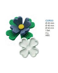 COR23 - CORTANTES PETALAS ROSA 4 UN