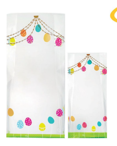 MF62043 - SACO OPP PASCOA 230X570X110 MM - 100 UN