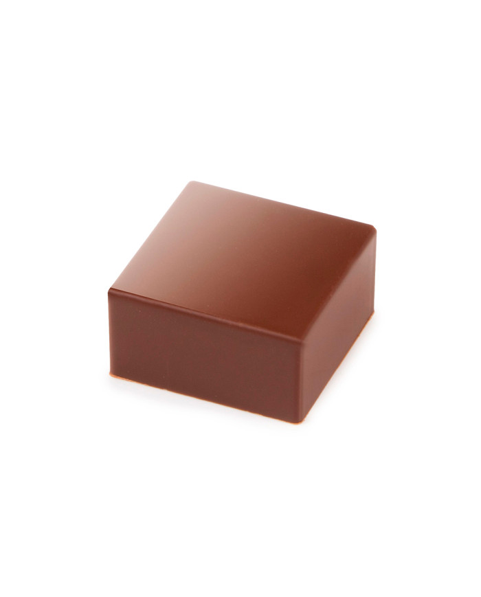 21MA1980 - MOLDE QUADRADO  PRALINE 25X25H 13MM BPA FREE (24 UNID)