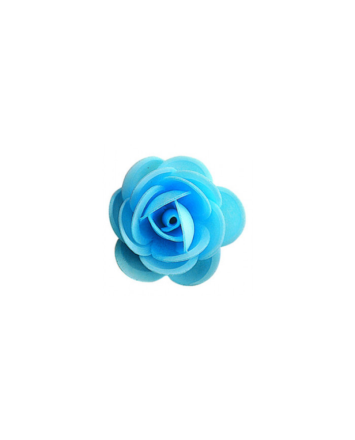 126083 - ROSA AZUL S/FOLHA 4,5 CM