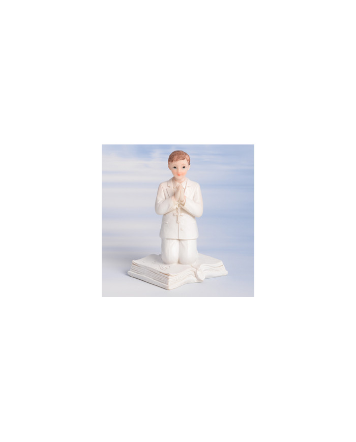 MENINO REZANDO C/ BIBLIA REF.27171C