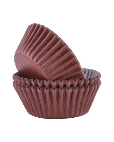 CÁPSULAS P/CUPCAKES CASTANHAS (60UN)  - BC610