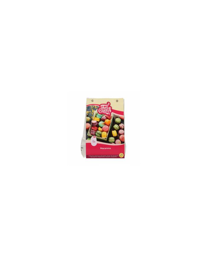 FC01269 - FUNCAKES PREPARADO PARA MACARONS SEM GLUTEN 300GR