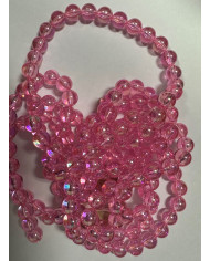 24030B -DECORAÇÕES FIO DE PEROLA ROSA