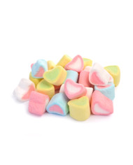 20267 - MARSHMALLOW CORAÇÕES 4 CORES (500GR)