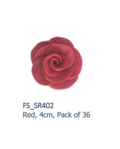 FS_SR402 - ROSAS DE AÇÚCAR VERMELHAS (36 UNID)