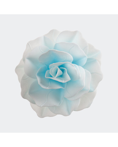 126192- FLOR OBREIA GIGANTE AZUL 12,5CM