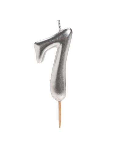 VELA COMIC PRATA 7,5 CM