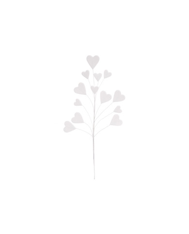 CORAÇÕES BRANCOS C/ PALITO - 20230