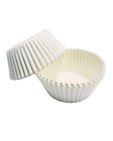 CAPSULAS P/ CUPCAKE BRANCO (60 UN) - BC712