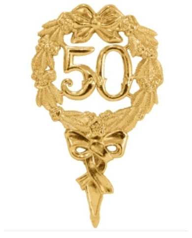 A0901 - TOPPER 50º ANIVERSÁRIO