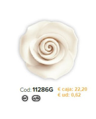 11252J - RAMOS ROSAS MARFIL C/FOLHAS 4 UN