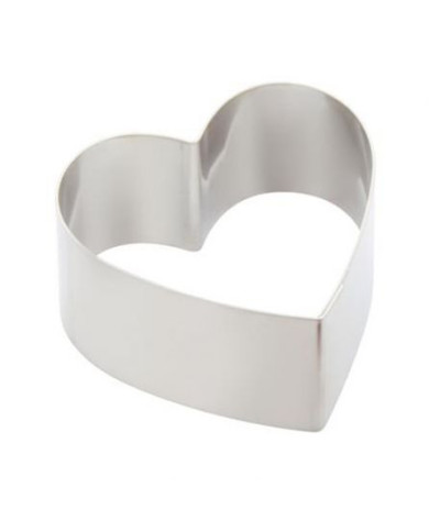 42H5X14 - ARO INOX CORAÇÃO H5 CM D. 14 CM