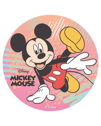 114378 - PLACA OBREIA MICKEY 20CM