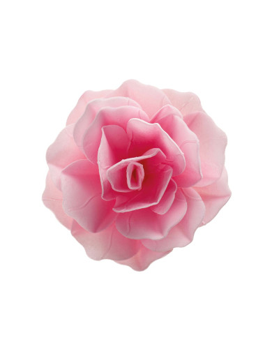 126194- FLOR OBREIA GIGANTE ROSA 12,5CM