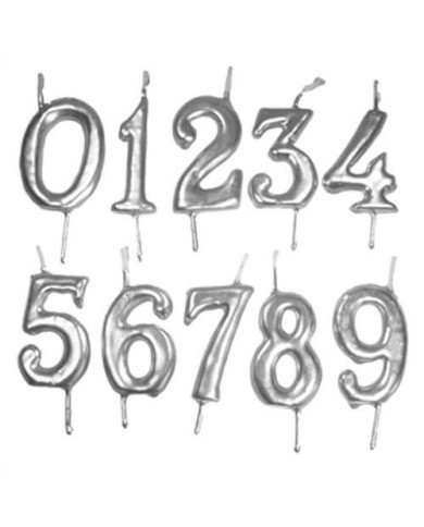 VELA COMIC PRATA 7,5 CM