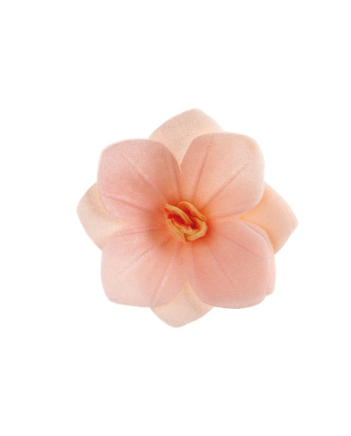 126189 - FLOR OBREIA ROSA CLARO 4CM (18 UNID)