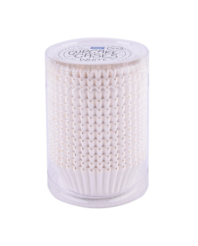 CÁPSULAS P/CUPCAKE BRANCAS (300UN) - BC600