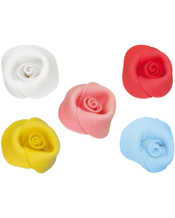 A0133 - ROSAS EM AÇÚCAR 40 MM (60 UNID)