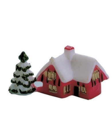 CASA DE NATAL VERMELHA C772 - MF70258