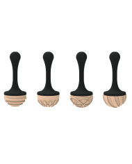 MF82340 - KIT 4 CARIMBOS P/ CHOCOLATE