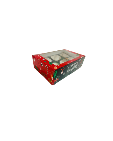 AZ01566- CX NATALP/ 6 CUPCAKE 24,3 X 16,5 X 7,5