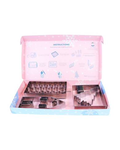 GBS65 - Kit Cortantes casa de gengibre