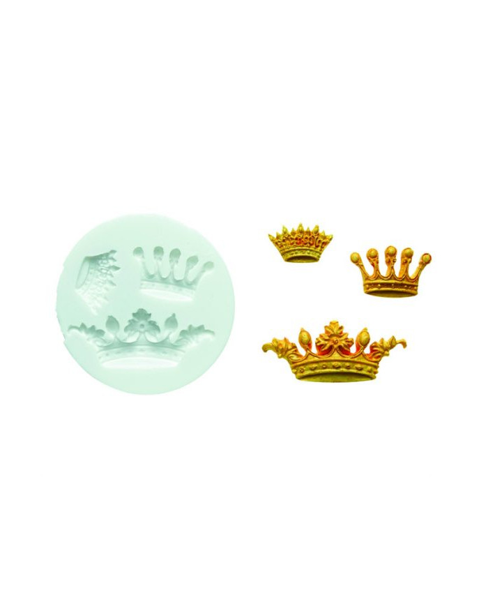 MF53018 - MOLDE SILICONE COROAS