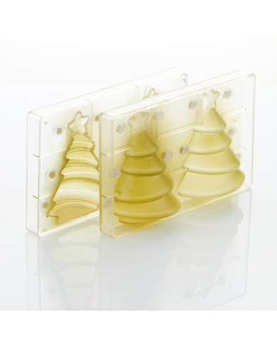 20SR100 -  MOLDE POLICARBONATO ARVORE HULA 3D 275 X 175 MM