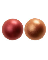 428119 - SURTIDO BOLAS BRILHANTES CHOCOLATE NEGRO 3D Ø30MM (56UNID)