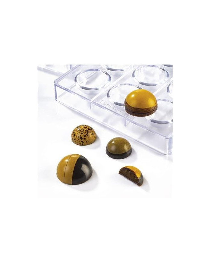 MA5008 - MOLDE POLYCARBONATE SEMISPHERE D.3,5CM