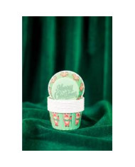 DE84642 - MINI CÁPSULAS METALIZADAS  OURO  WILTON (160 UNID)