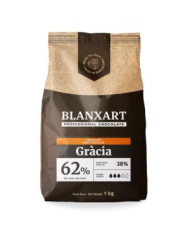 CHOCOLATE PURO LEITE BLANXART SANTS - 1 KG