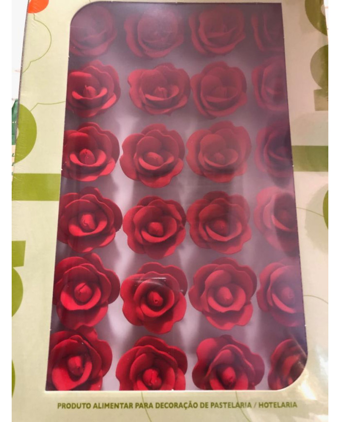 ROSA I04 C/24 - VERMELHO - 10400137V