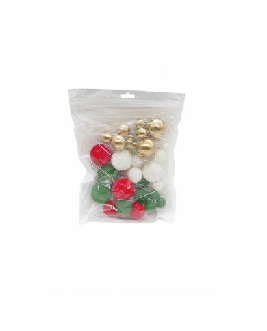 AZ01996 - KIT 32 BOLAS MIX NATAL