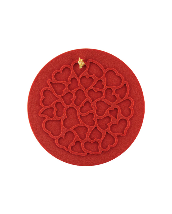 MF51114 - TAPETE SILICONE CORAÇÕES AMOROSOS