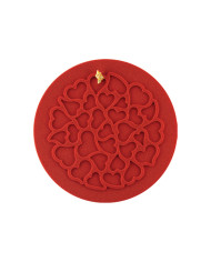 MF51114 - TAPETE SILICONE CORAÇÕES AMOROSOS