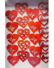 PLACAS DIA DOS NAMORADOS c/25 UN