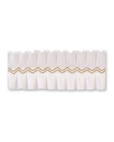 24192G - FITA CONTORNO BOLO  - BRANCA 10 MT