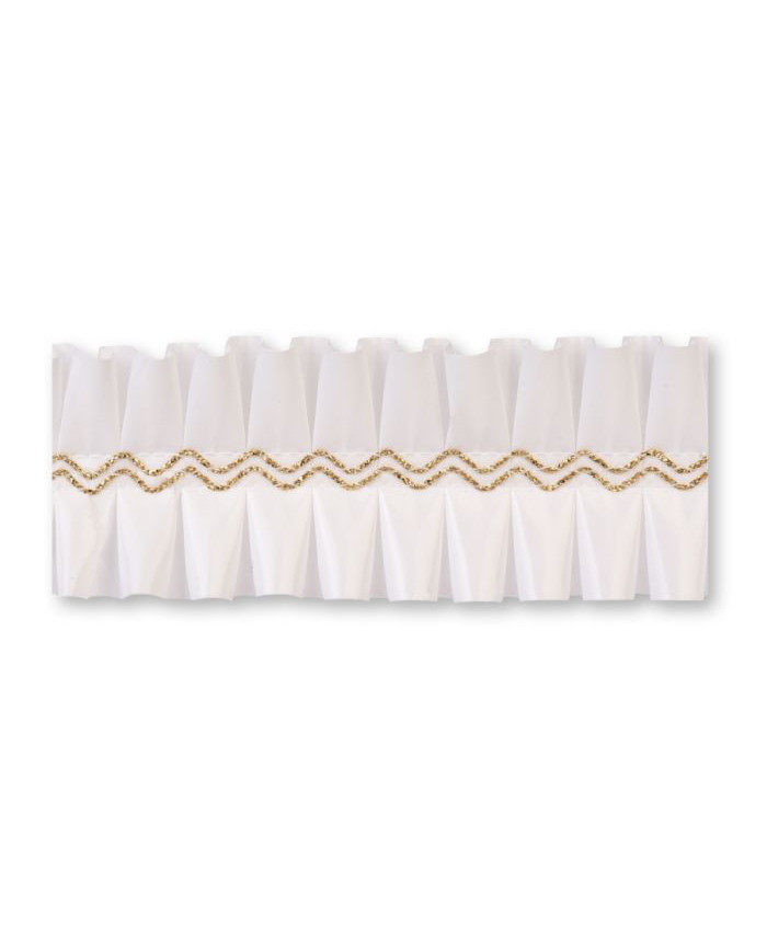 24192G - FITA CONTORNO BOLO  - BRANCA 10 MT