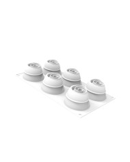 SF041 - MOLDE SILICONE OVOS 73X102X36MM (130ML)