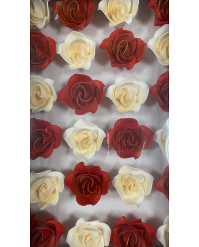 ROSA FINA DOURADA C/24 - 10400405