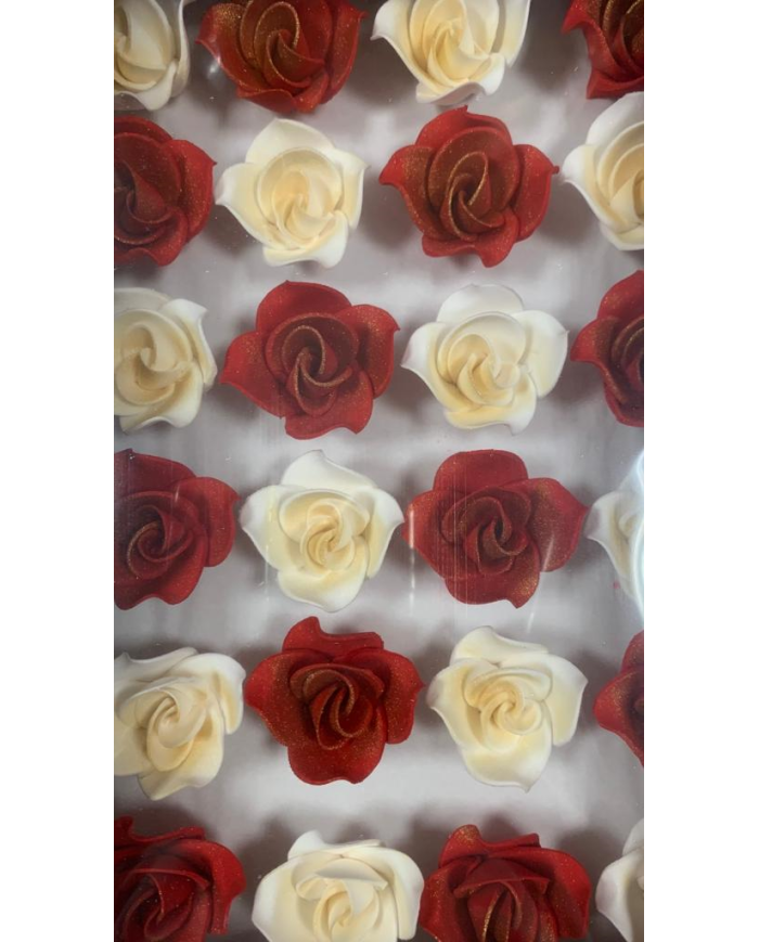 ROSA FINA DOURADA C/24 - 10400405