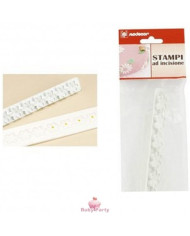 CORTA-MASSA P/BORDES C/FLORES - 30282