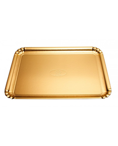 TRAVESSA DOURADA 25 X 34 CM (100 UN) - 10346