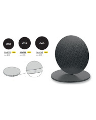 PRATO FORRADO PRATA 30X30 CM- REFª 30624H