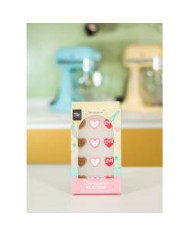 205217 - DECORAÇÃO EM AÇÚCAR VINTAGE 4 DESENHOS (24 UNID)