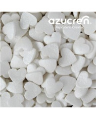 AZ01384 - CORAÇÕES EM AÇÚCAR BRANCOS 60 GR (SEM E171)